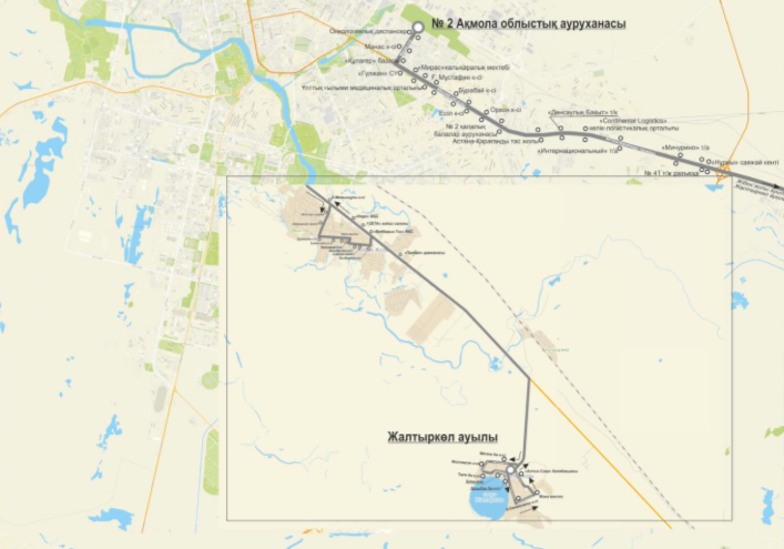 Один пригородный автобус Астаны меняет маршрут навсегда 