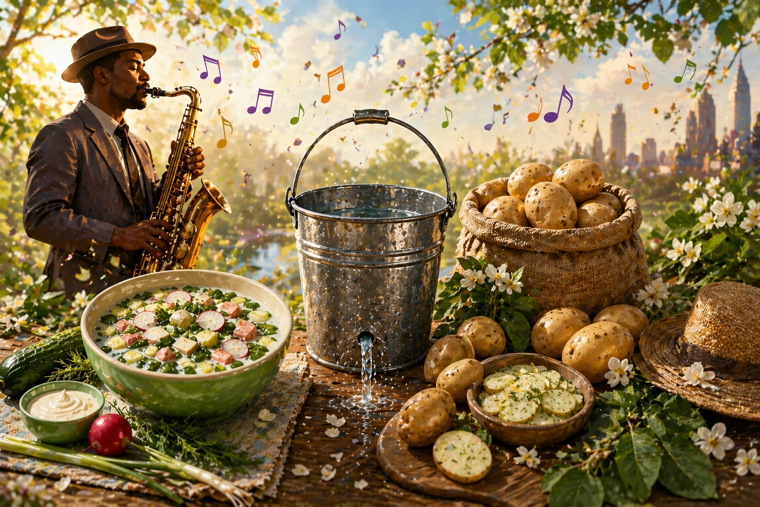 От окрошки до джаза: что празднуют 30 апреля в мире