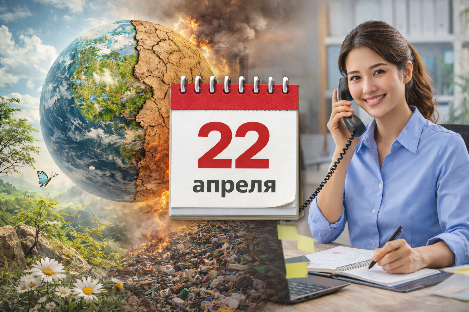 От планеты до офиса: какие праздники объединяет 22 апреля  