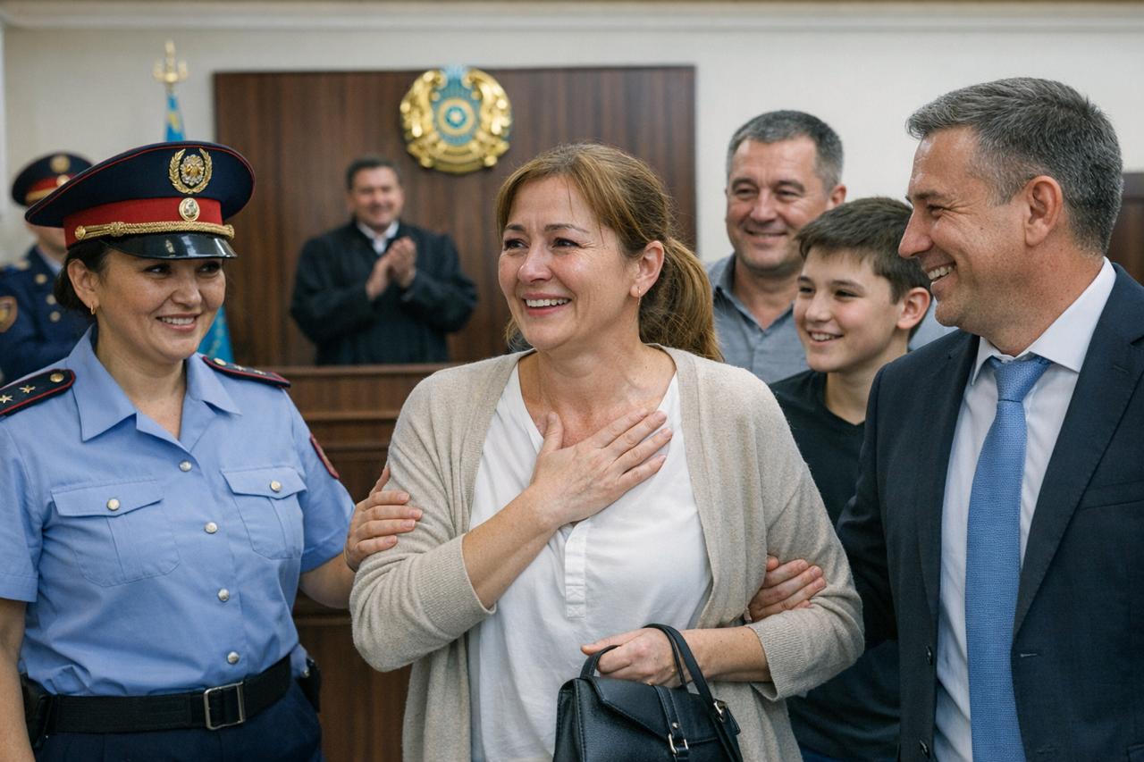 Күйеуін құтқарамын деп адам өлтірген әйел сотталып, бостандыққа шықты