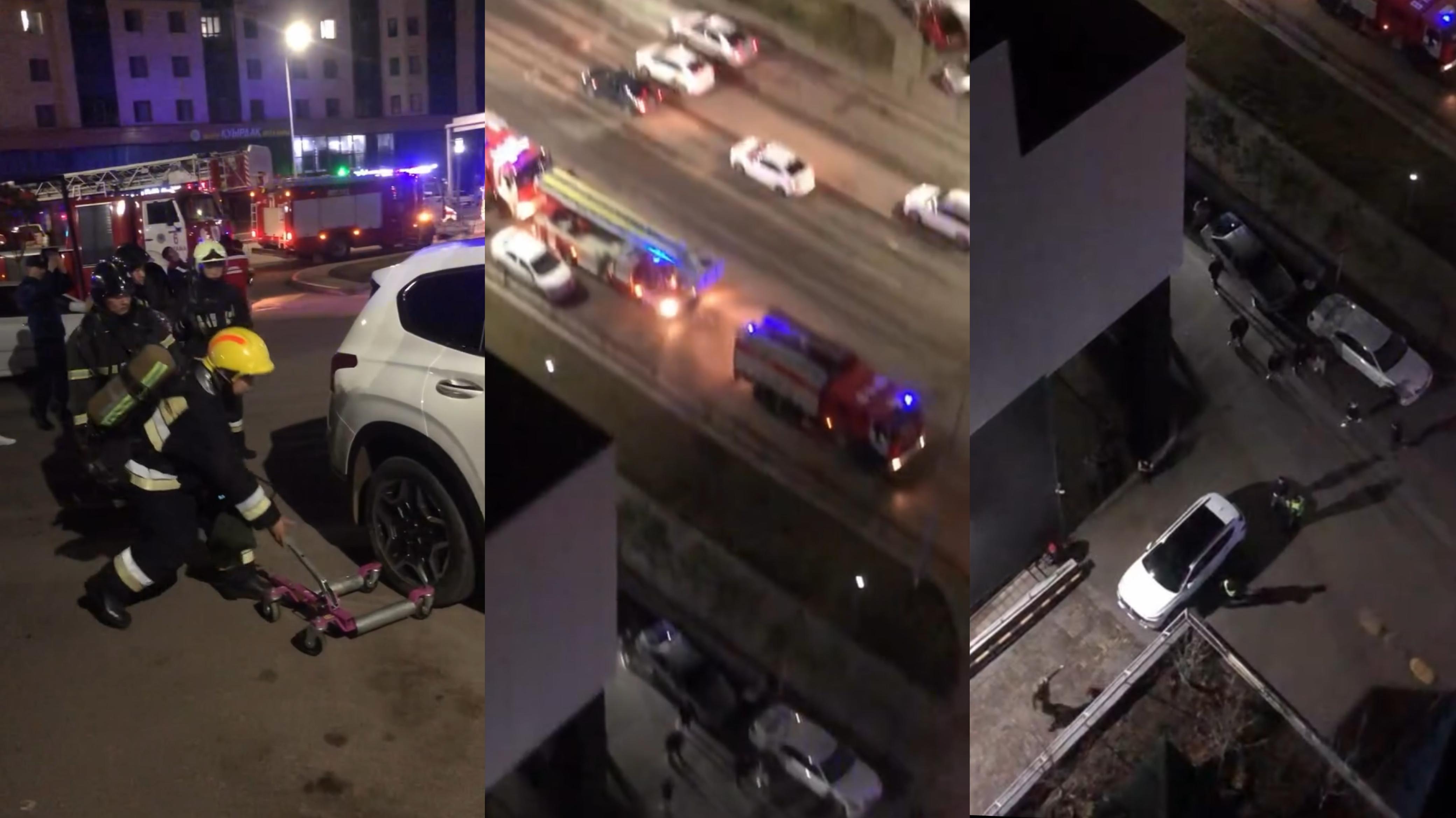 Жолға қойылған көлік 20 минутты ұрлады: Астанада 3 бала қаза тапқан пәтердегі өрт