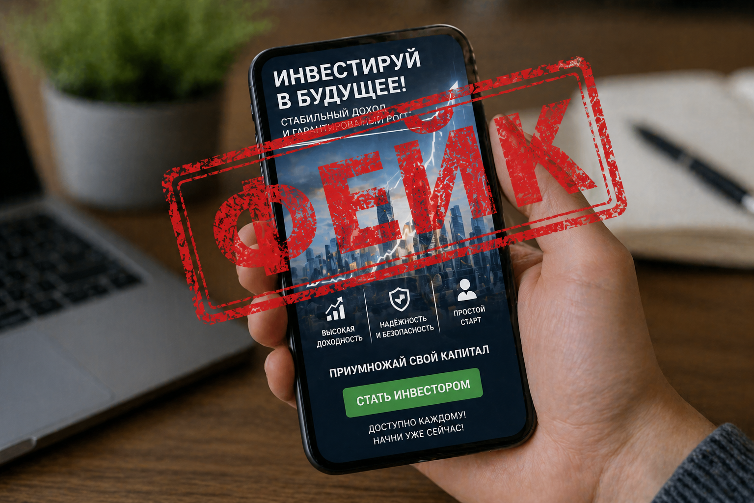 МВД РК раскрыло схему с фейковыми инвестициями  