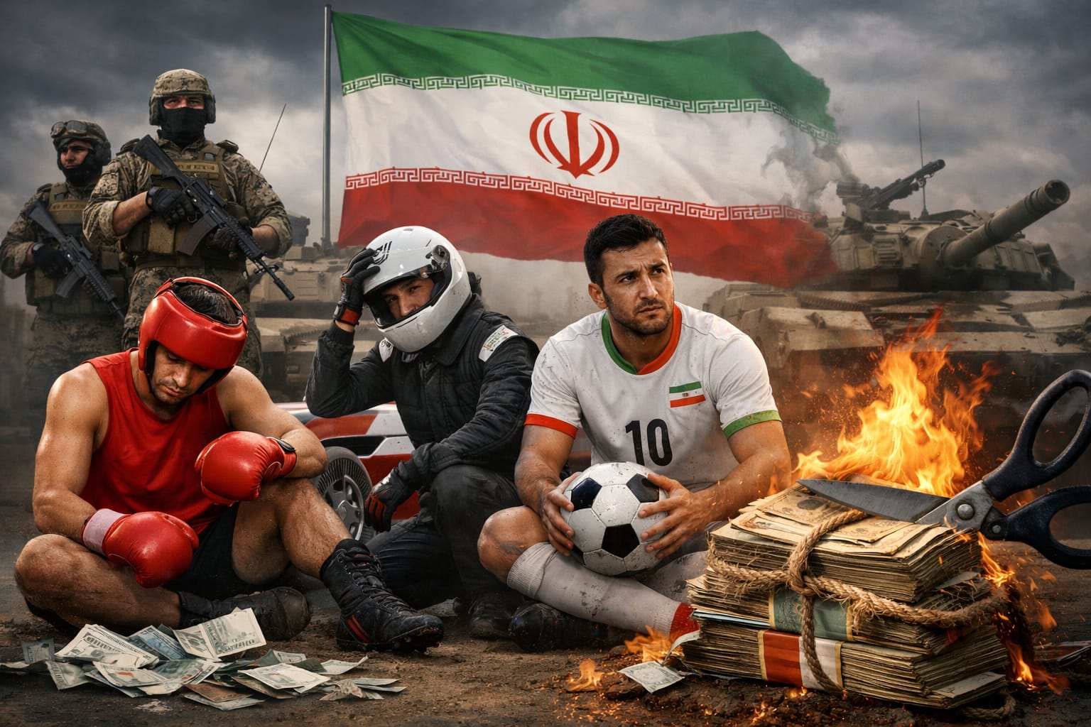 Война в Персидском заливе бьет по мировому спорту