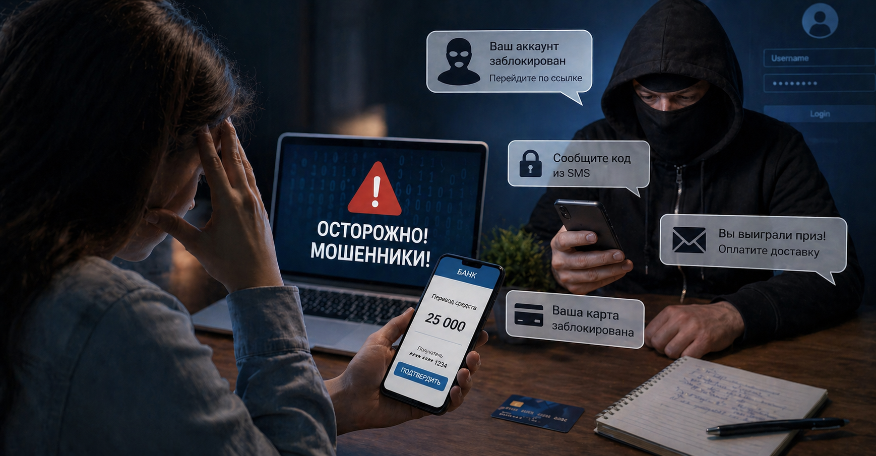 Онлайн-мошенничество растет: казахстанцев предупредили об осторожности  