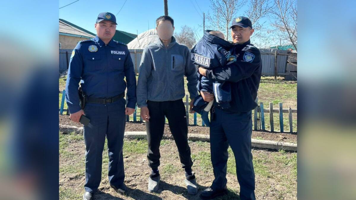 Тарбағатайда далада жалғыз қалған 2 жасар бала құтқарылды