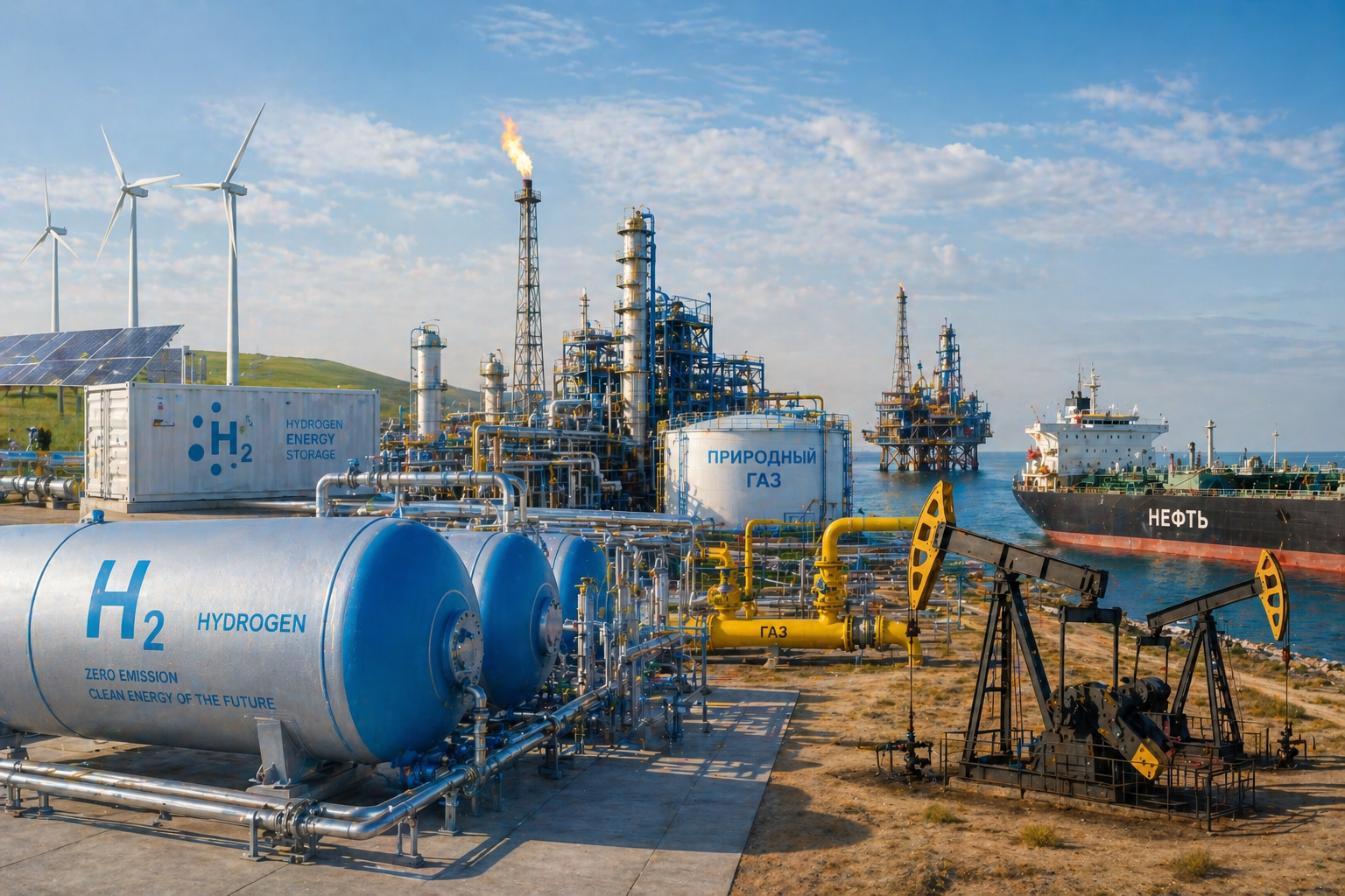 Большая индустриальная ставка: Казахстан нацелился на водород 