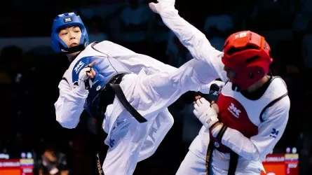 Две медали завоевали казахстанские таеквондисты на юниорском ЧМ