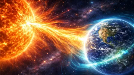 Магнитная буря 2 апреля 2026: опять произошел всплеск на Солнце 