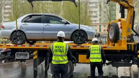 Эвакуация автомобилей в Астане стала платной 