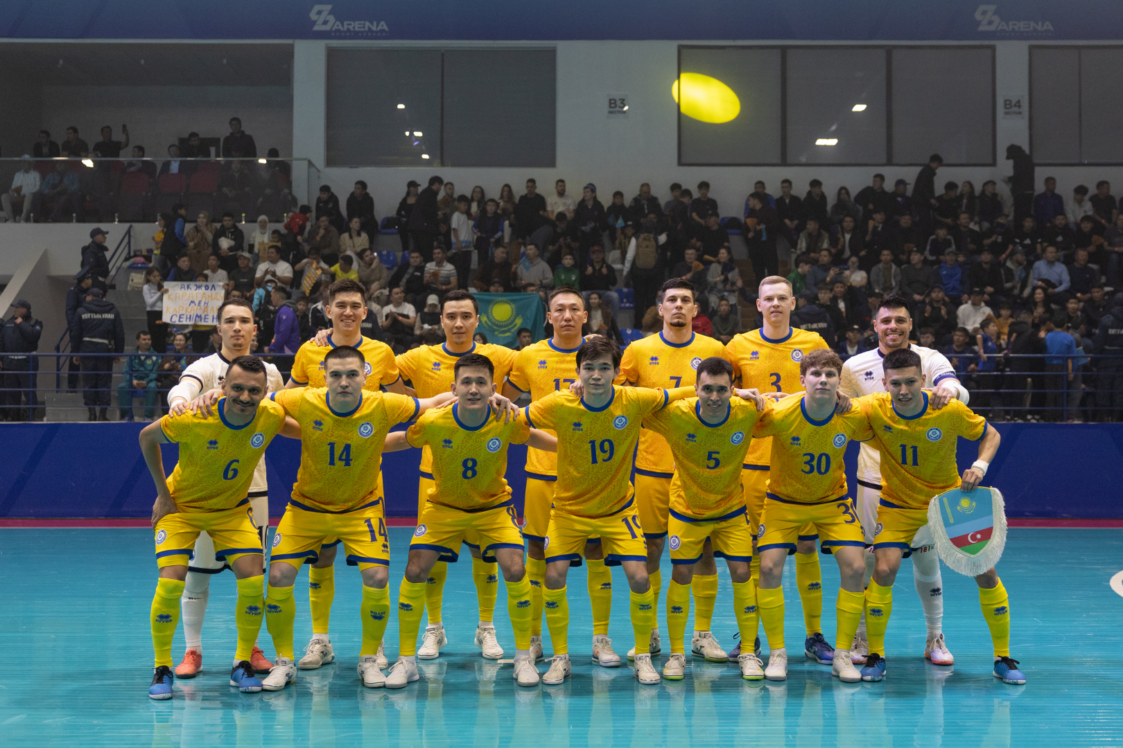 Футзалдан Қазақстан құрамасы Әзербайжанды 9:2 есебімен ұтты