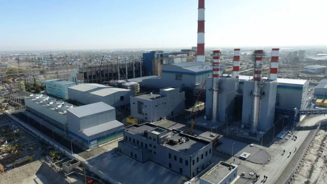 Новую газовую ТЭЦ запустили в Кызылорде  