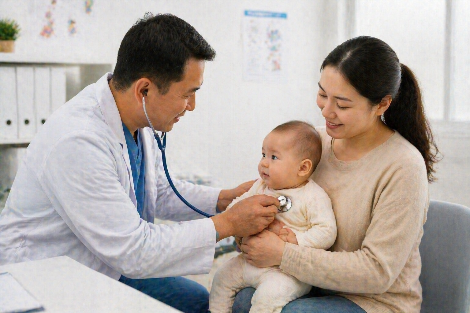 Казахстанские врачи выявили сотни случаев патологии у новорожденных 