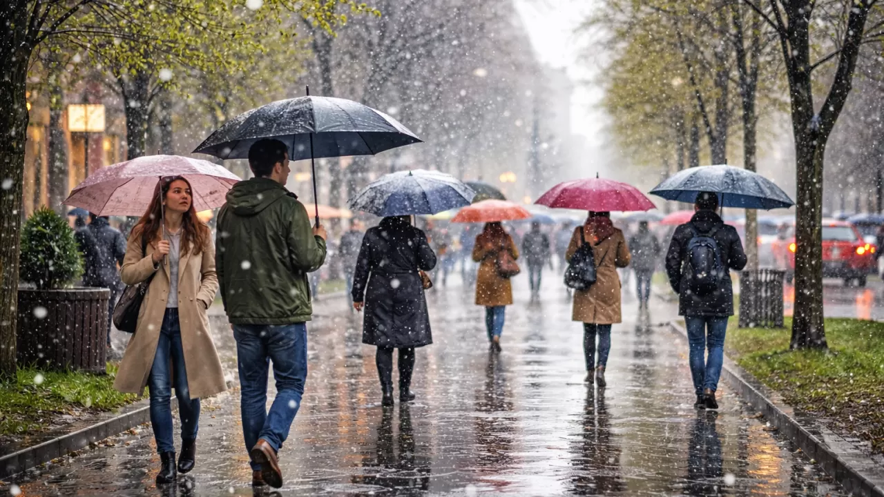 Резко похолодает в РК 