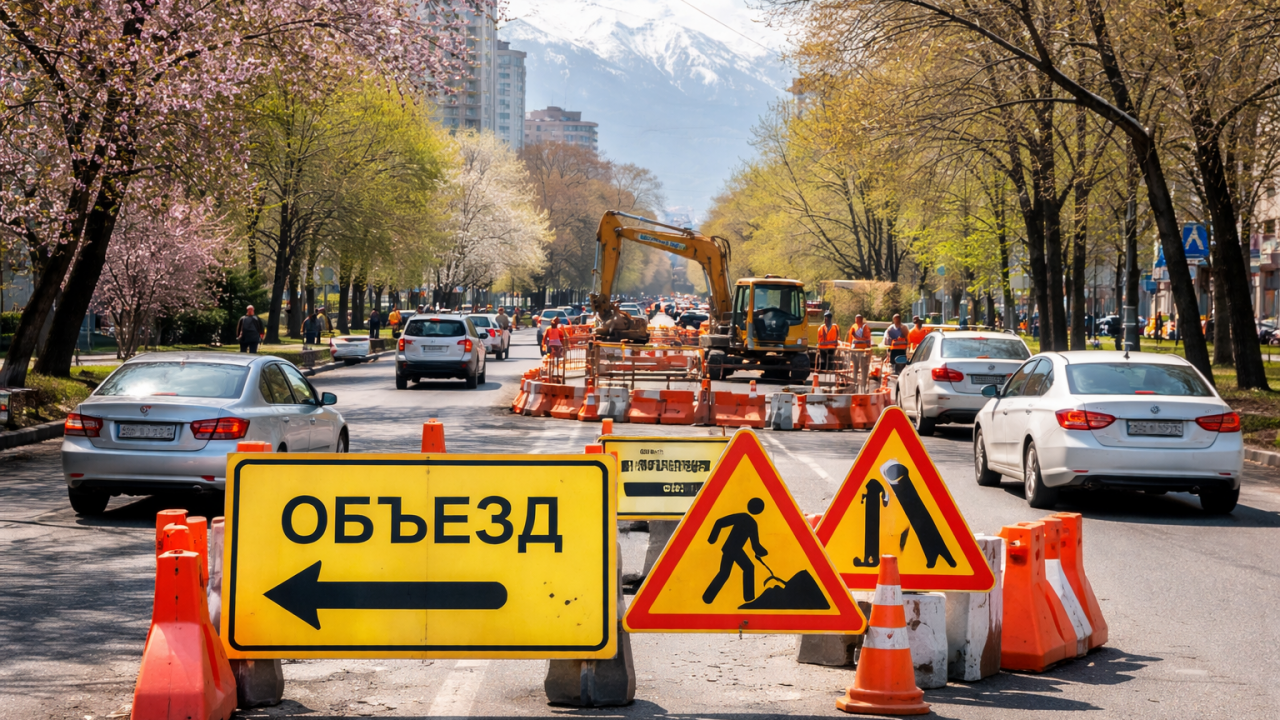 В Астане перекроют движение на двух ключевых перекрестках  