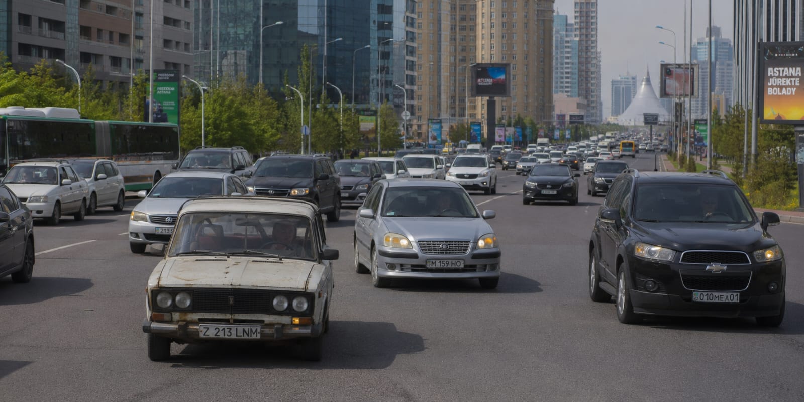 Более 2 млн автомобилей в Казахстане старше 20 лет