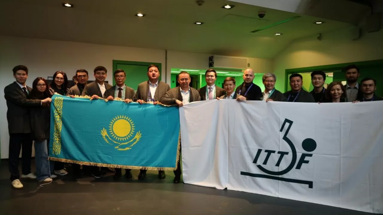 Астана официально стала хозяйкой чемпионата мира по настольному теннису