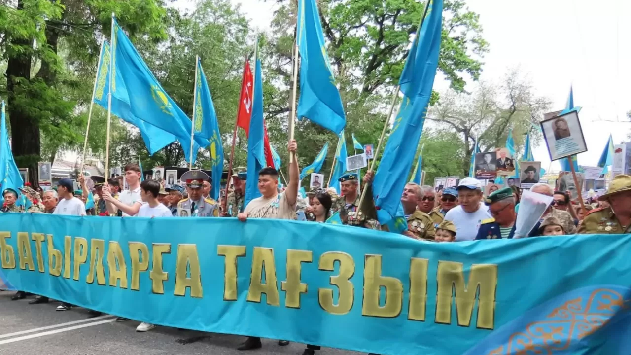 Батырларға тағзым &ndash; мәңгі жадымызда: как в Алматы почтут память ветеранов 9 Мая 