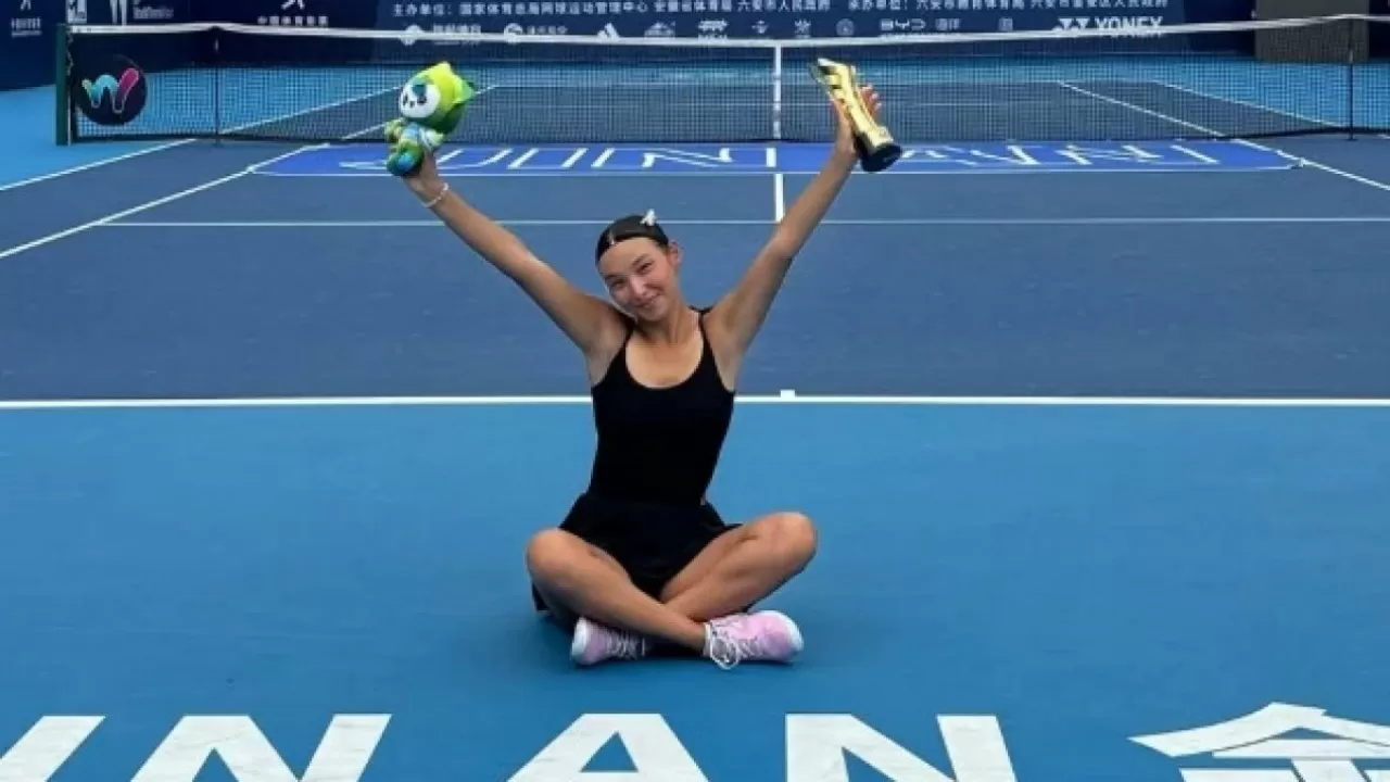Сагандыкова выиграла два матча ивента ITF в Армении за день 