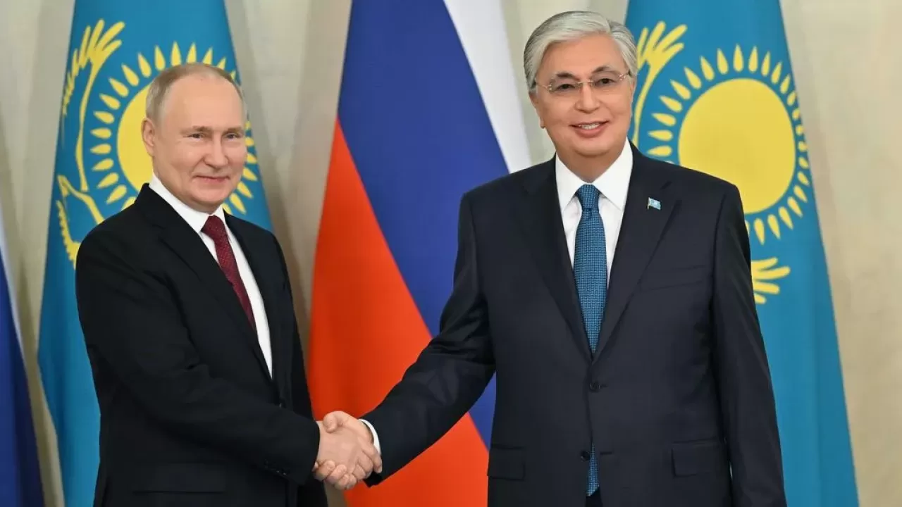 Путин поблагодарил Токаева