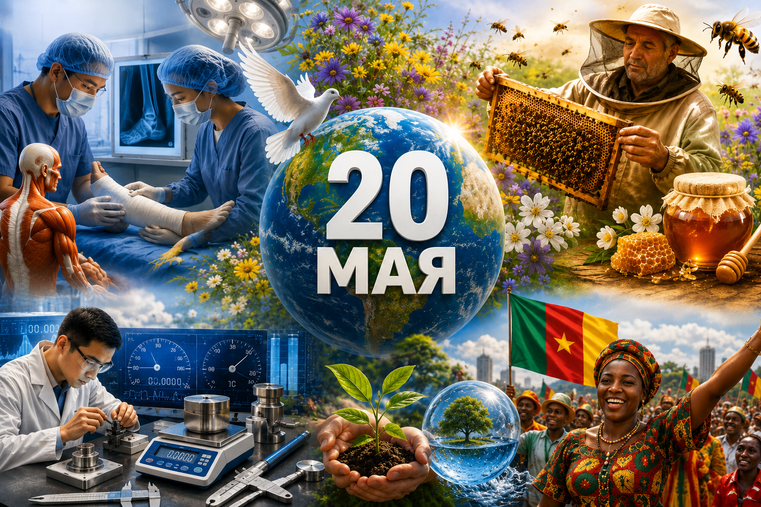 От пчел до ИИ: какие важные международные праздники отмечают 20 мая  
