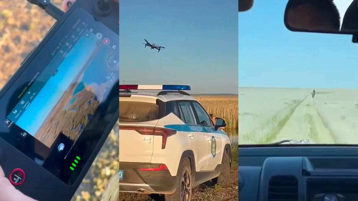 Ұлытау облысында далада адасқан тұрғынды полиция іздеп тапты
