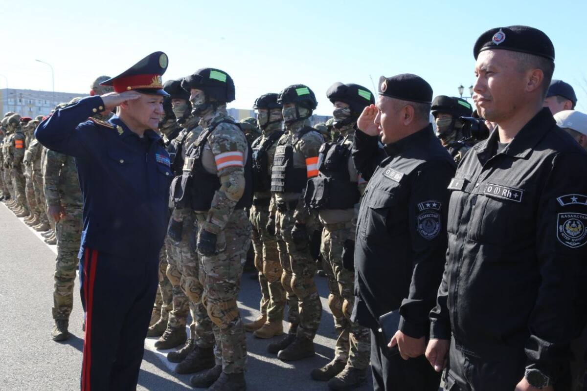 Түркістанда саммит қарсаңында күштік құрылымдардың дайындығы тексерілді 