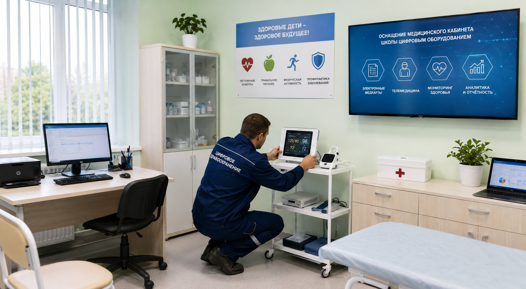 Школьные профосмотры хотят перевести в цифровой формат в РК 