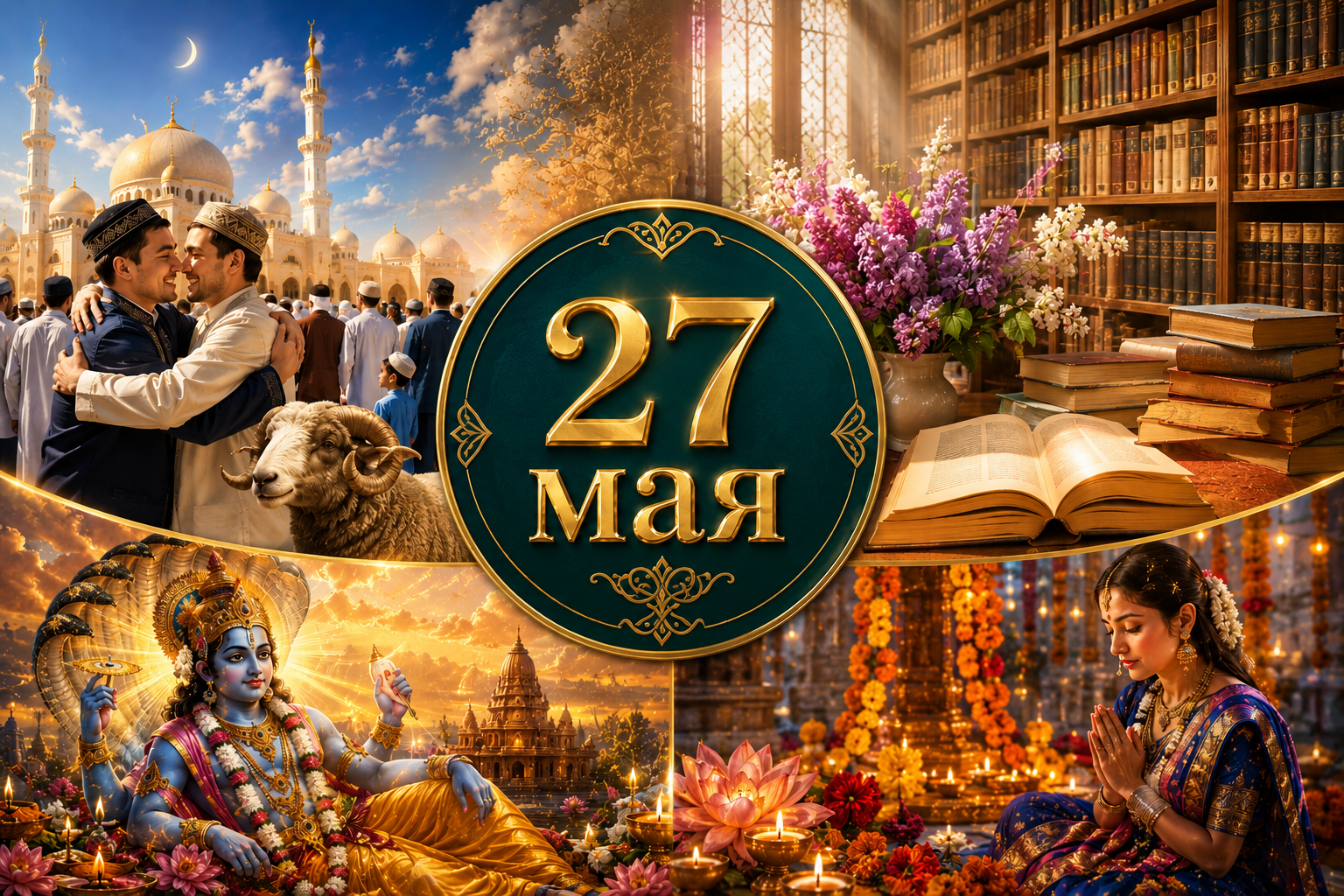 Курбан Айт отмечают 27 мая в Казахстане и мире  