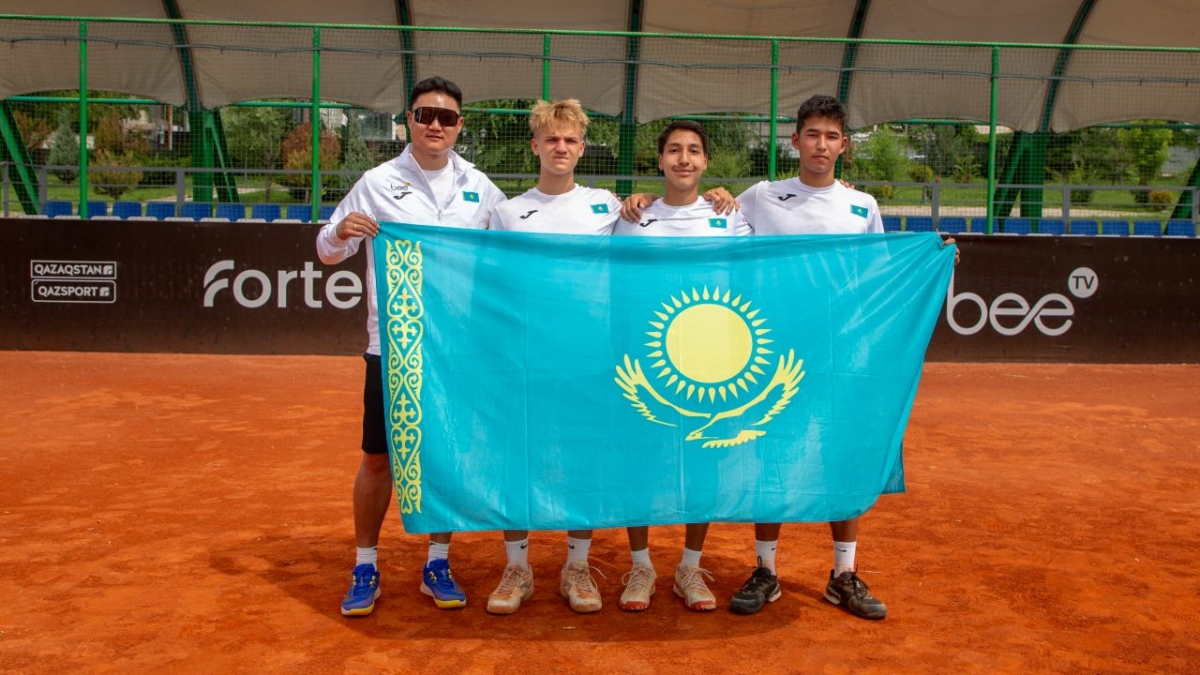 Қазақстан құрамасы Junior Davis Cup турнирінің финалдық кезеңіне шықты