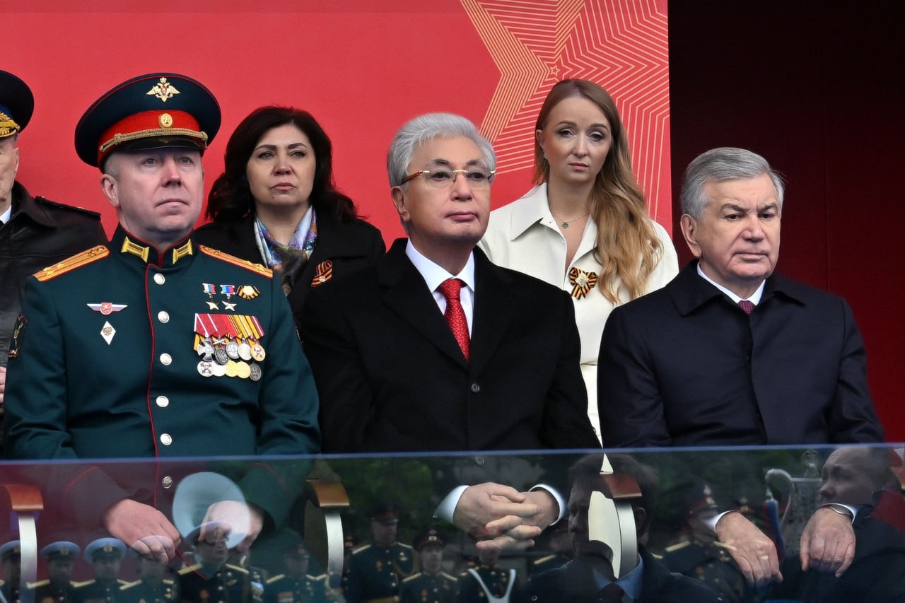 Касым-Жомарт Токаев посетил парад Победы в Москве