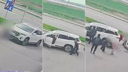 Көкшетауда көлік жаяу жүргіншіні басып кетті 