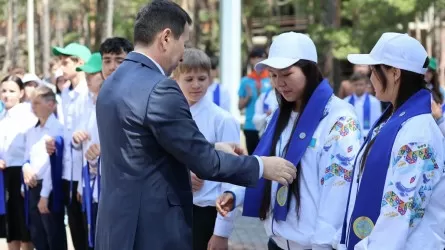 Более сотни школьников со всей Акмолинской области приняли участие в слете &laquo;Жас Ұрпақ&raquo;