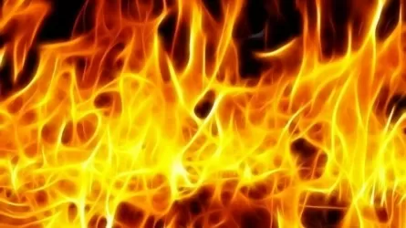В Щучинске загорелся один из отелей