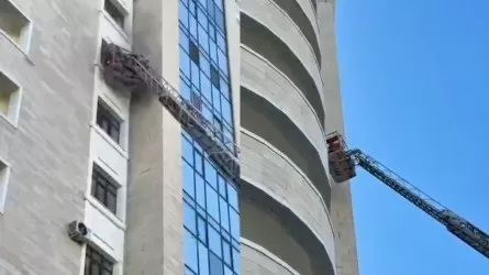 Астанада тұрғын үйдің 7-қабатында өрт шықты