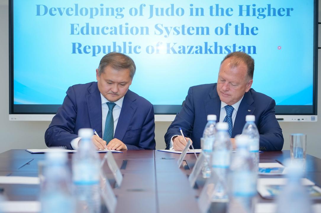 Қазақстанның жоғары білім жүйесіне дзюдо бағдарламасы енгізіледі