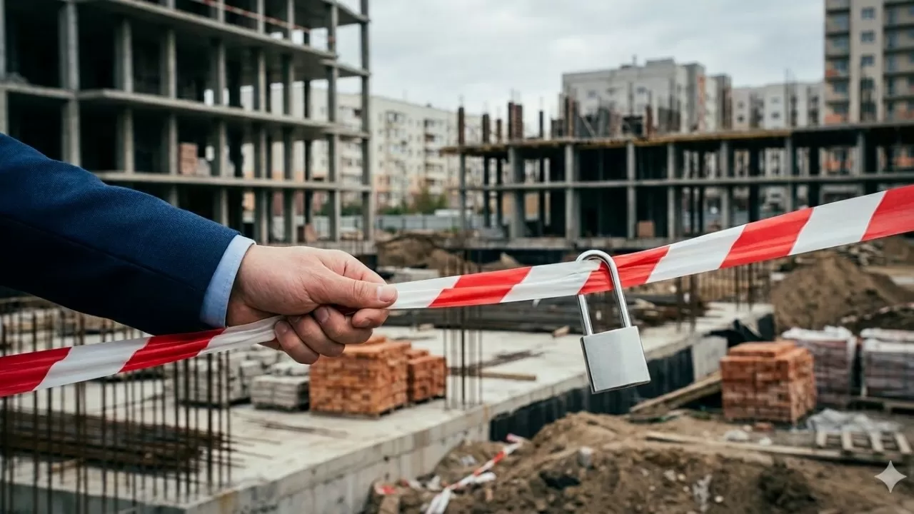 В Астане застройщики тайно возводили ЖК без прав на землю и документов