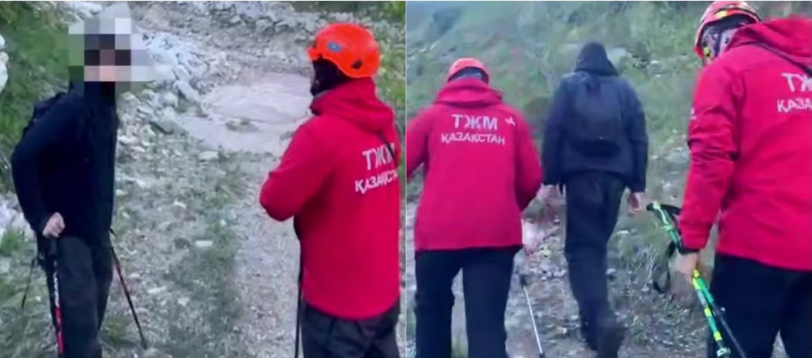 Алматы тауларында адасып кеткен 2 жасөспірім құтқарылды