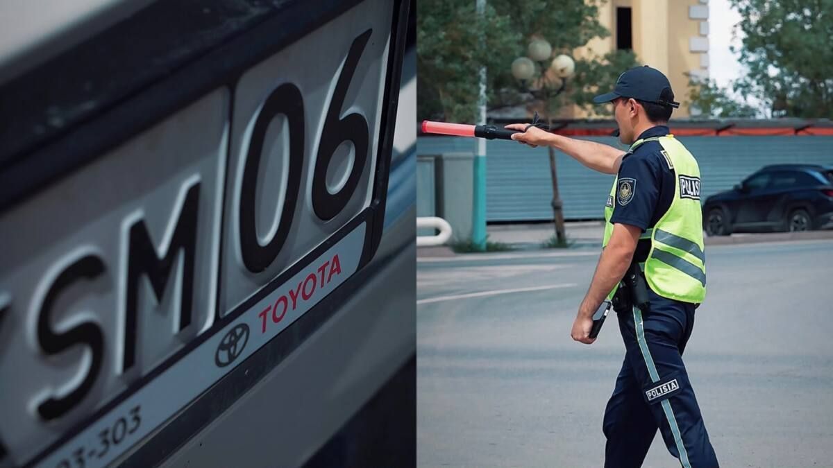 Атырауда жалған нөмір таққандарға қарсы күрес басталды