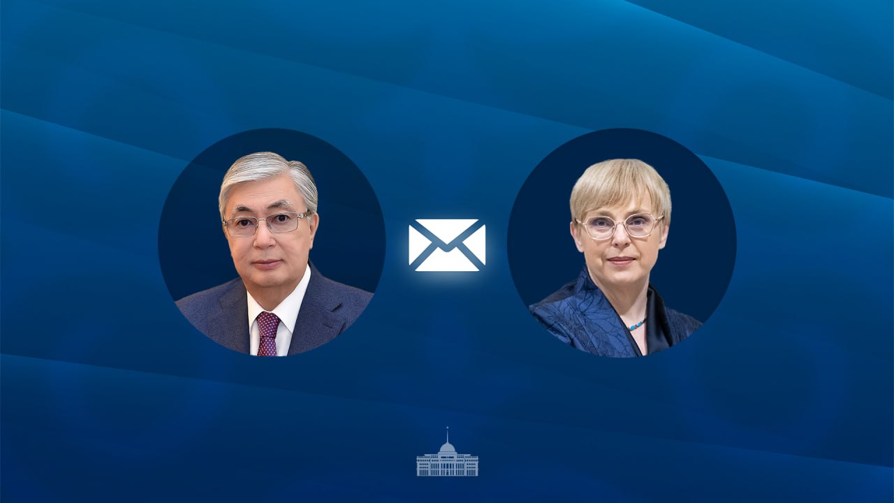 Мемлекет басшысы Словения Президенті Наташа Пирц-Мусарға құттықтау жеделхатын жолдады  