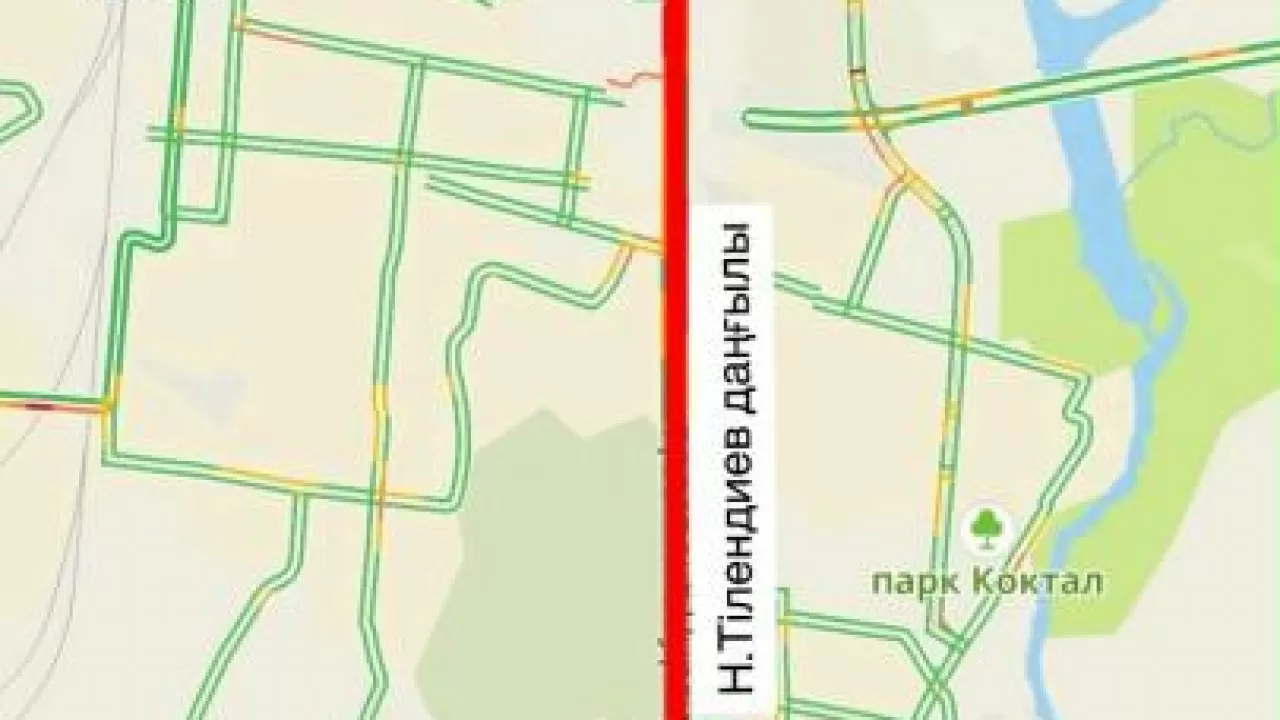 Частично закроют проспект Тлендиева в Астане