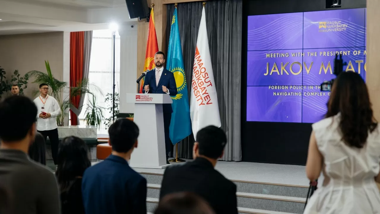 Президент Черногории назвал Казахстан примером для своей страны