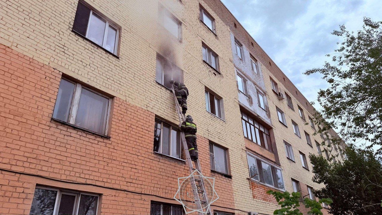 Астанада жатақханадан өрт шықты
