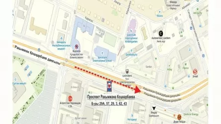 В Астане временно закрыта популярная автобусная остановка