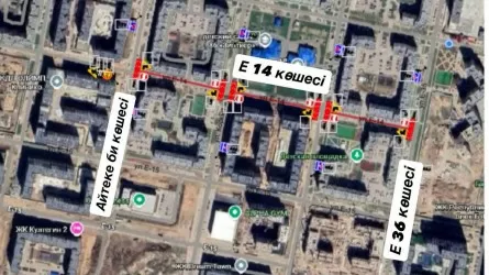 Участки нескольких улиц закроют на ремонт в Астане