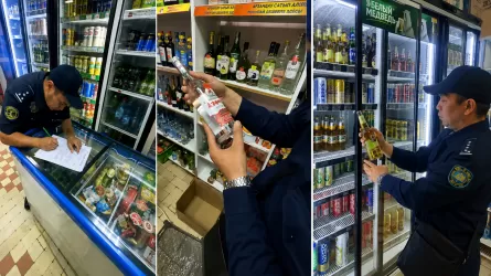 Крупную партию спиртного изъяли из незаконного оборота в Караганде 