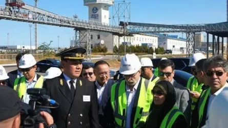 Скрытые возможности Каспия: зачем министр Ирана приехала в порт Курык?