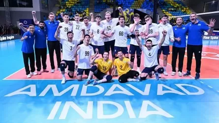 Казахстан одержал первую победу в рамках AVC Men's Cup 2026