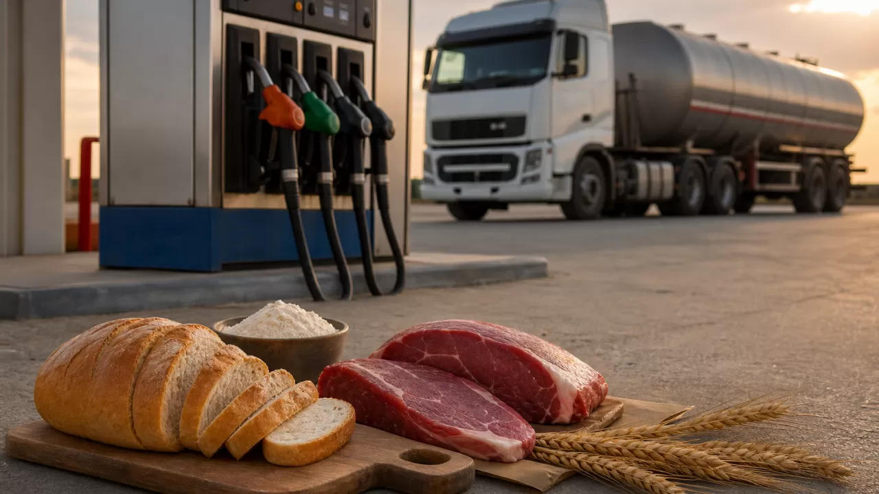 Казахстанцев предупредили о влиянии топливного кризиса на продукты 