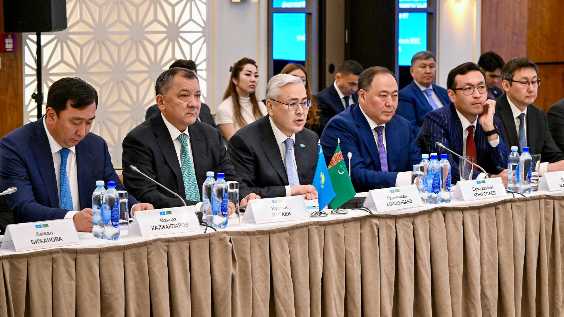 Үкіметаралық комиссия Қазақстан мен Түрікменстан ынтымақтастығын жаңа деңгейге көтеруді талқылады