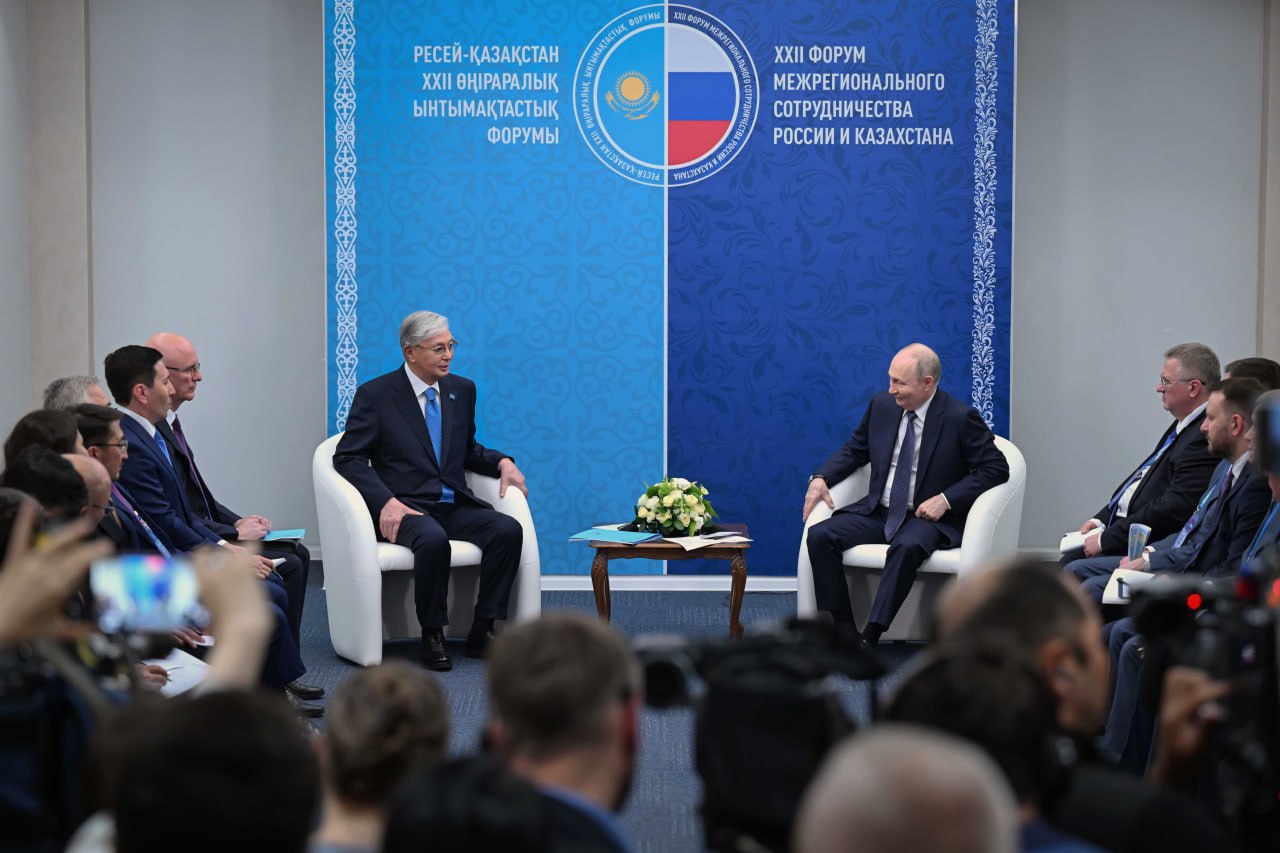 Путин: Ресей Қазақстанның ең ірі инвесторы болып қала береді